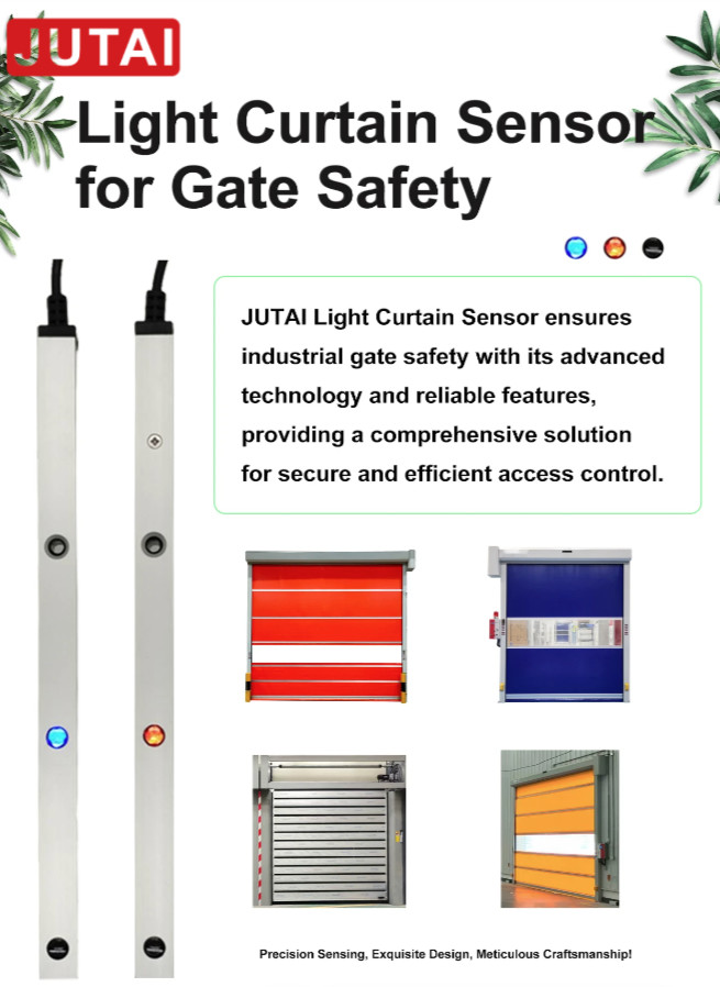 2m IP67 Industrial Safety Light Curtain For Automated Doors With Blanking Function