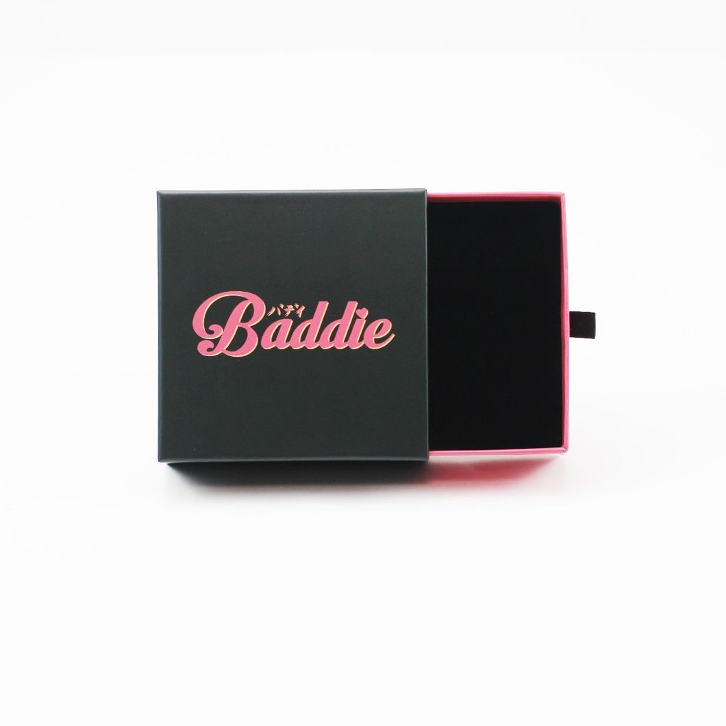 Foam Insert Lid and Base Cardboard Paper Packaging Gift Box, Luxury Ring Necklace Jewelry Box