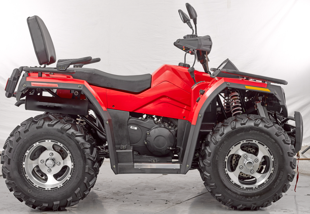 Single Cylinder 400cc ATV 4x4 with Automatic Transmission and Liquid-Cooled Power