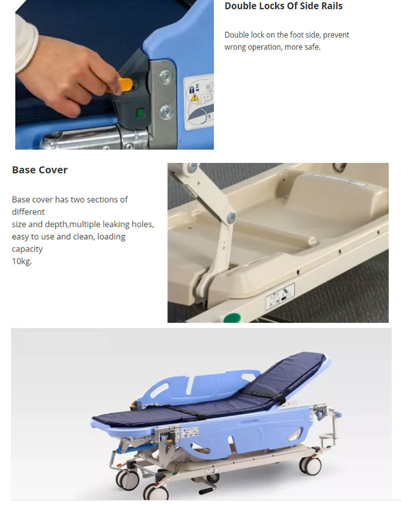 Manual Patient Emergency Transport Stretcher Hospital ODM OEM