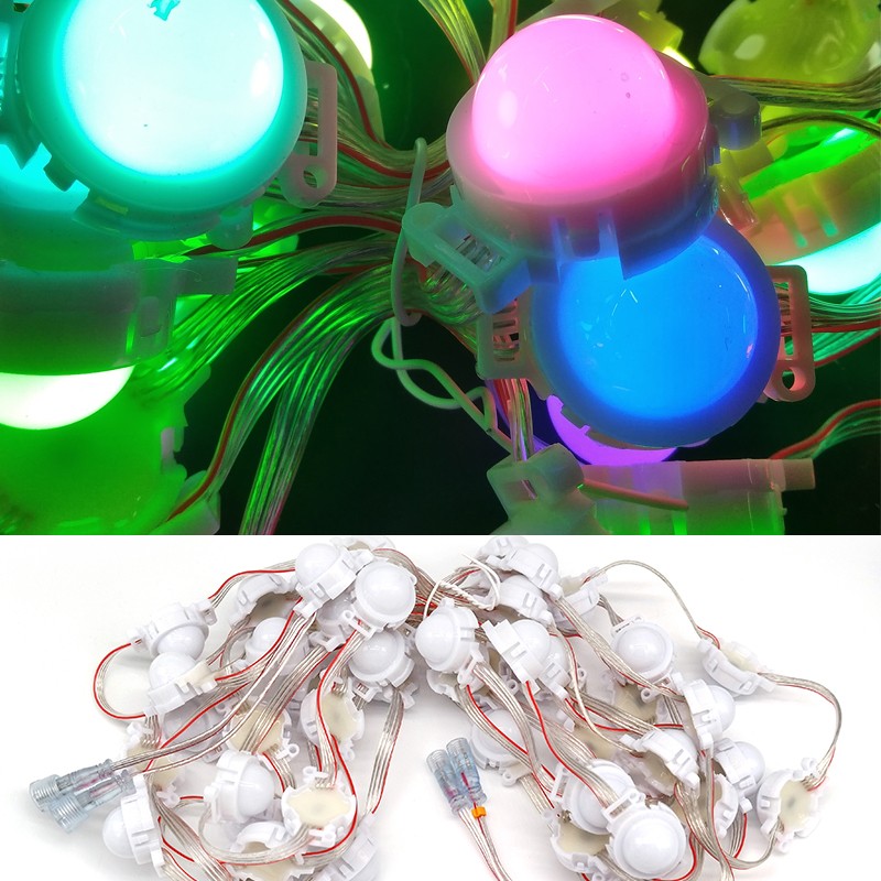 LED point light outdoor RGB amusement park building street square lighting