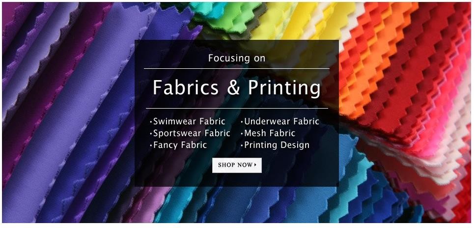 Ink Jet Digital Printing Floral Swimwear Fabric With Customized Pattern
