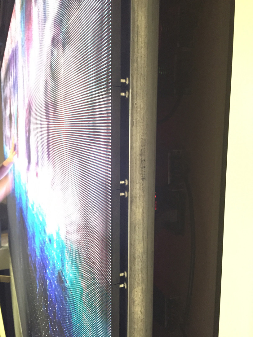 Durable Aluminium Frame HD LED Video Wall Ultra Slim LED Advertising Display Shenzhen Factory
