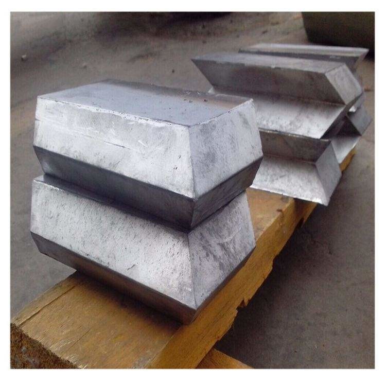 Double Herringbone Lead Shielding Bricks Customized 15Mm For Industrial NDT