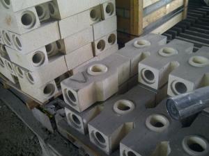Buy cheap Thermal Pouring High Alumina Refractory Brick For Steel Industry , White Color product