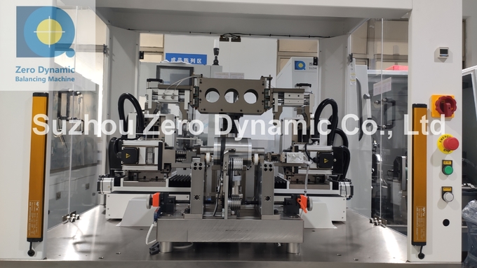 Two Station New Energy Motor Automatic Balancing Machine Magnetic Motor Rotor Drilling Correction Balancer