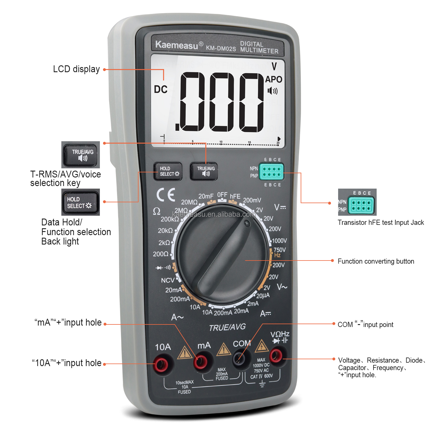 Multi Meter Oscilloscope Digital Professional Multimeters The Perfect Solution for Measuring Capacitance and Resistance