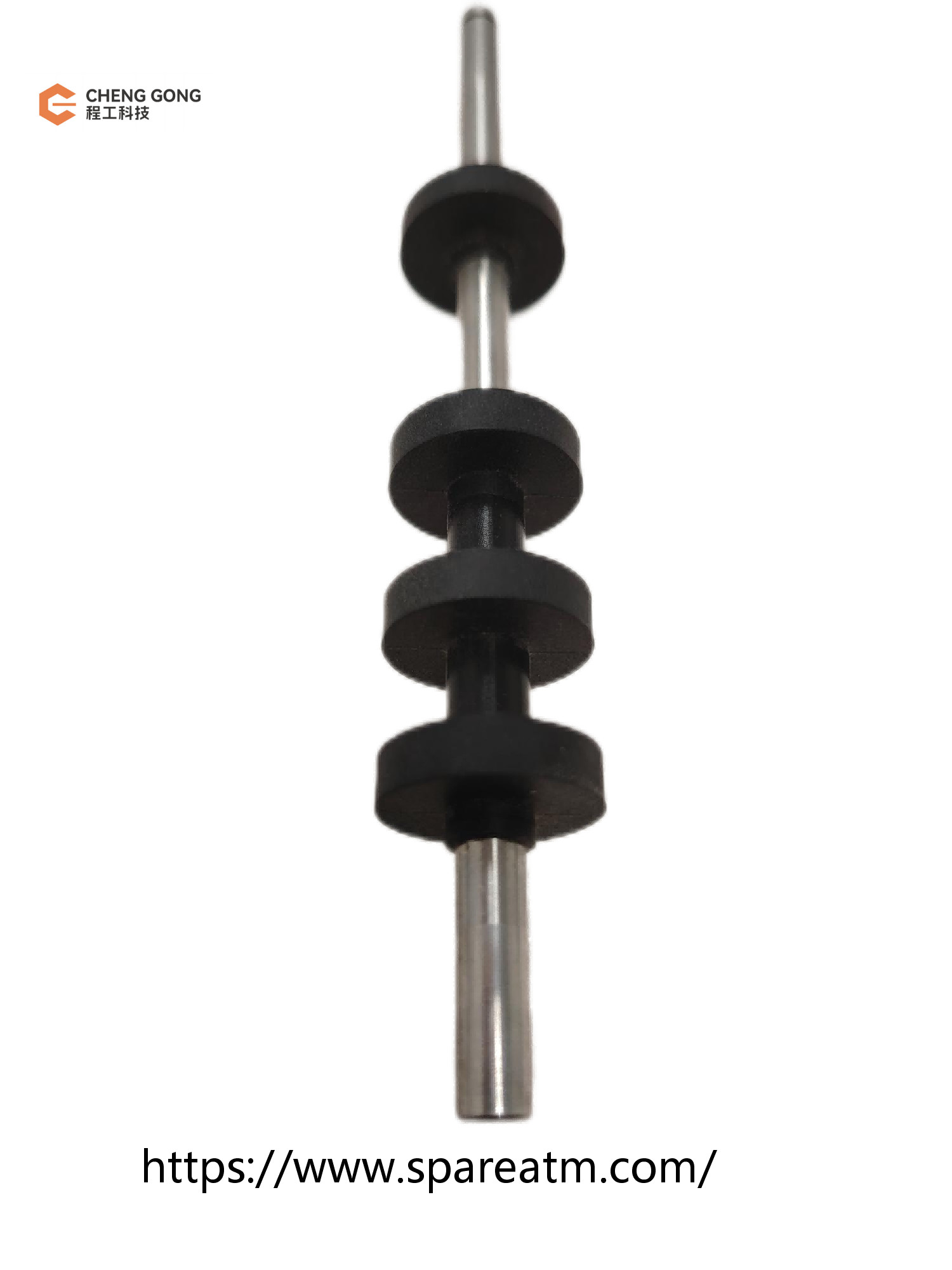 49-221808-000F-04 Atm Machine Parts Diebold Nixdorf ESC RL Chest Transport Rubber Covered Shaft 4