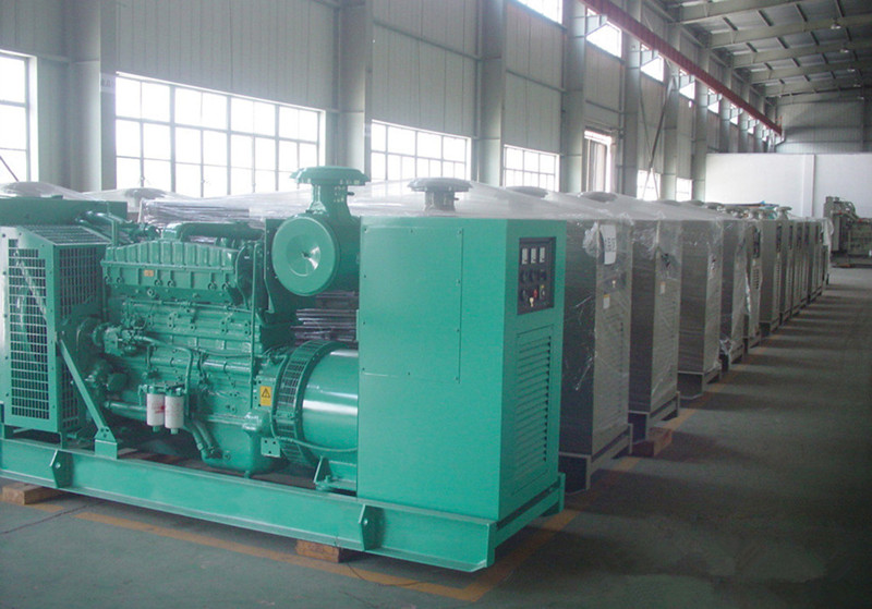 250kva 200kw Silent Power Generator , Cummins Industrial Generator H Insulation Degree