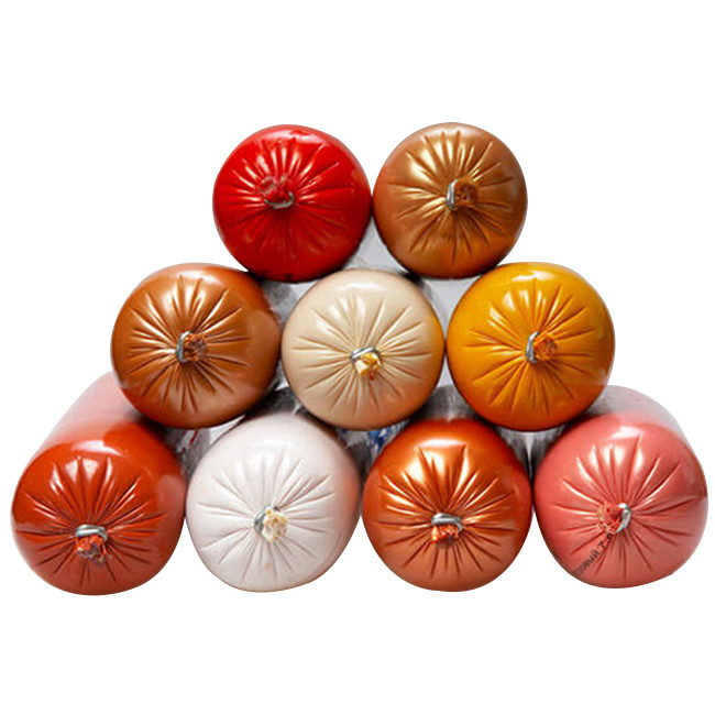 OEM Custom Logo Flexography Printing Steam Cooking Plastic Sausage Casings
