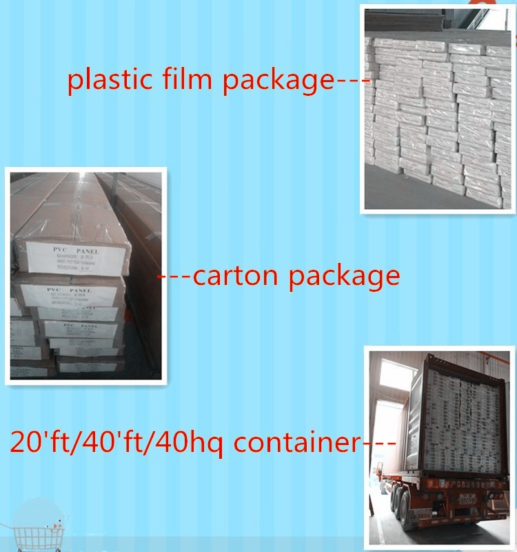False Ceiling PVC Plastic Ceiling Panel 25cmx8mm 30cmx9mm 40cmx9mm