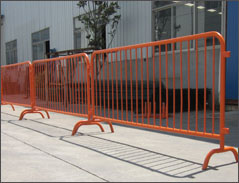 Hot Dipped Galvanized Crowd Control Barriers For Sale, Available any Size Customized
