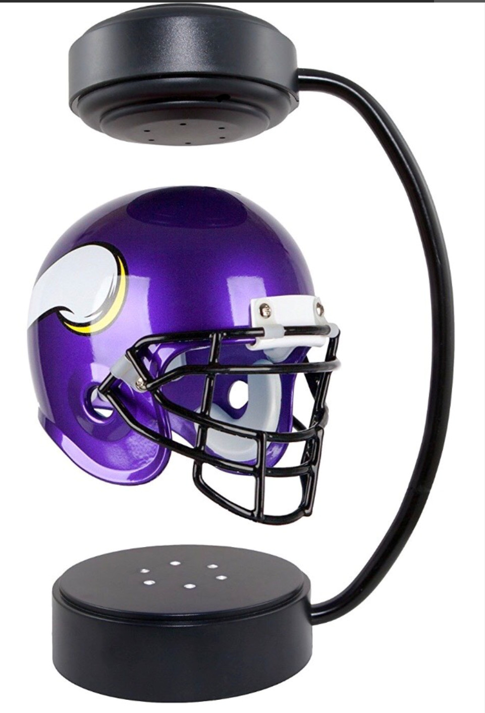 new magnetic levitation floating NFL Hover Helmet levitating hover helmet display stands