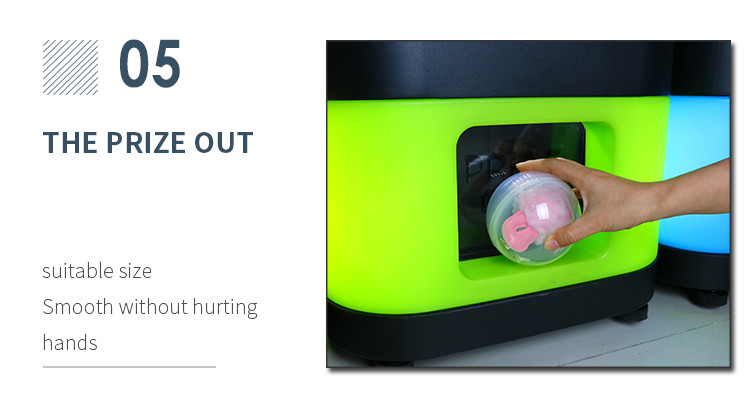 Large Children'S Park Amusement Equipment 100Mm Capsule Gacha Vending Machine Capsule Toy Machine