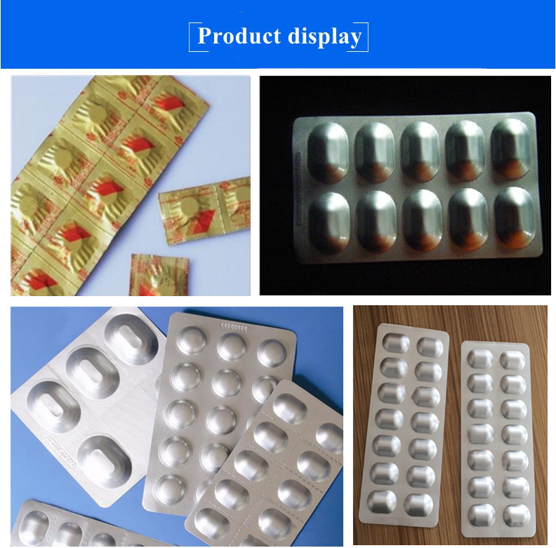 Blister Automatic Packing Machine Lab Scale Double Aluminum Strip Packing Machine