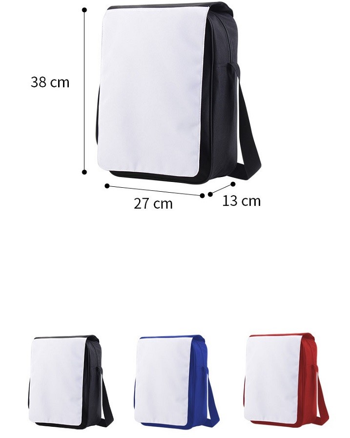 Personalized Small Size Sublimation shoulder Bag Crossbody Messenger Bag DIY Custom Bags