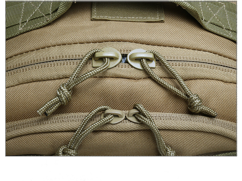 Polyester Lining Dragon Egg Tactical Backpack 35L PVC PU Coating