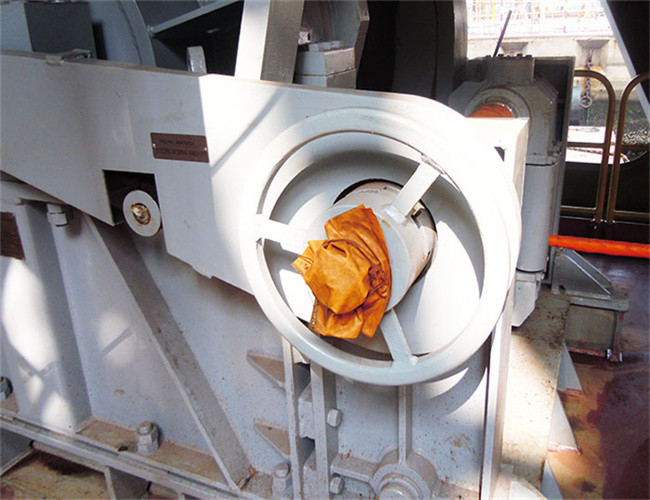 Customized Q355B Steel Grooved Cable Drum For Wire Rope Winch