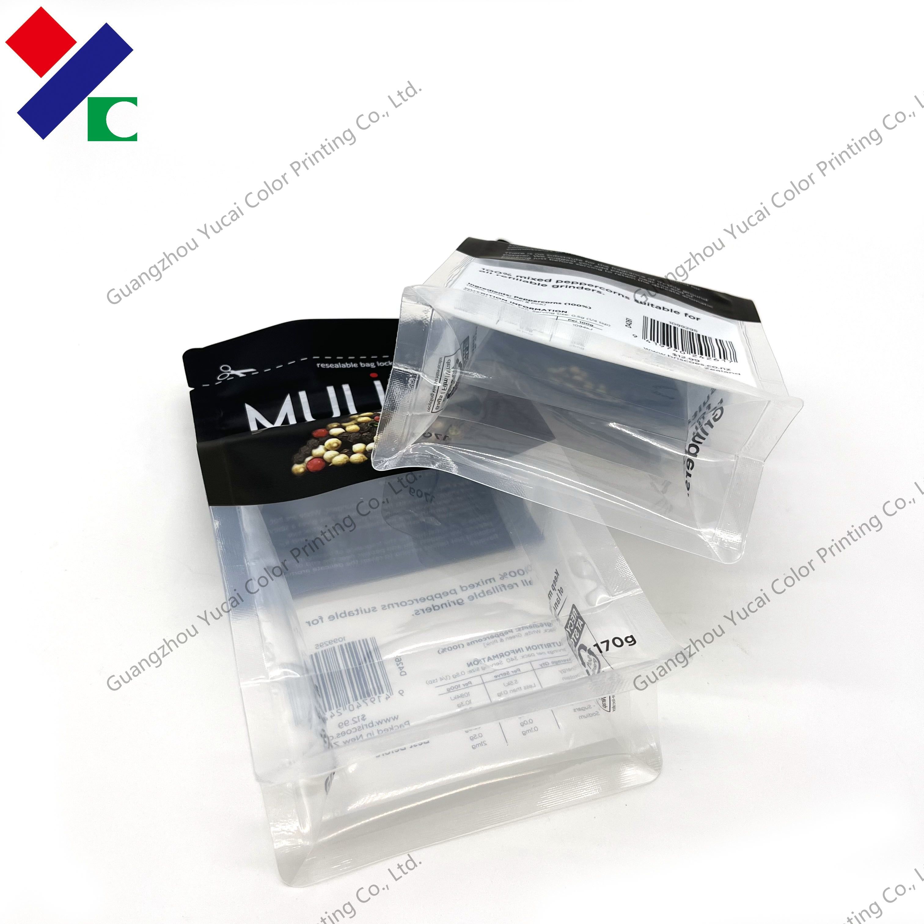 Customized Print Recyclable Packaging Bags For Bath Salts 250g 500g