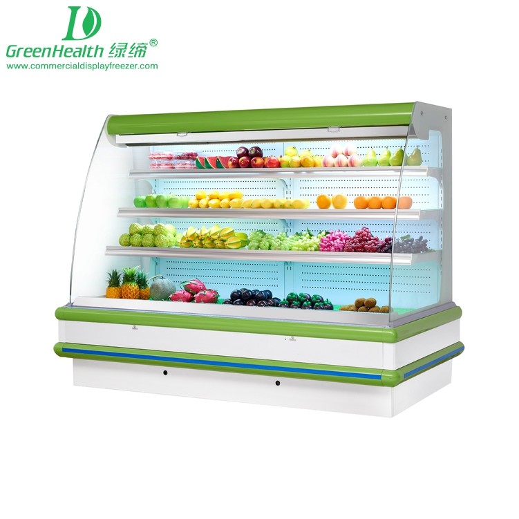 Energy Saving Multideck Display Chiller Cooling Fast Temperature 2~10 Degree