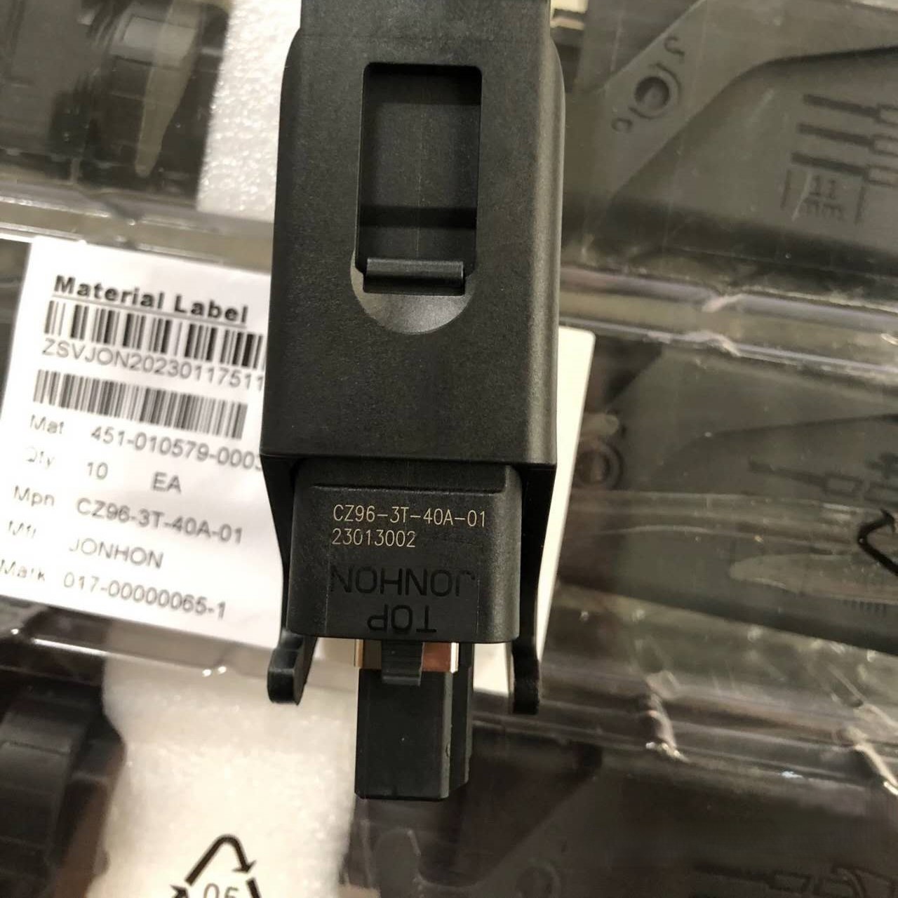Original JONHON CZ96-3T-40A-01 Power Connector For ZTE P3000A 5G Application