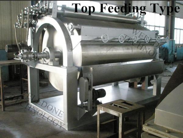 Industrial Roller Drum Dryer H - 1000Kgs Loading Capacity High Efficiency