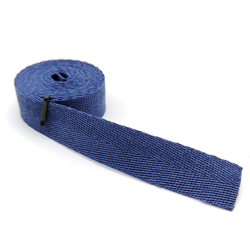 GRS Herribone Woven Paper Ribbon Roll Plain Pattern Assorted Color Solid