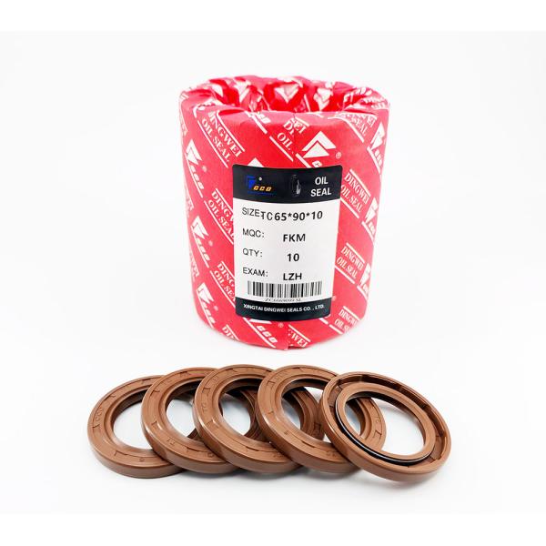 Corrosion Resistant FKM Oil Seal Double Lip Seal Ring With Temperature Resistance Up To 250°C
