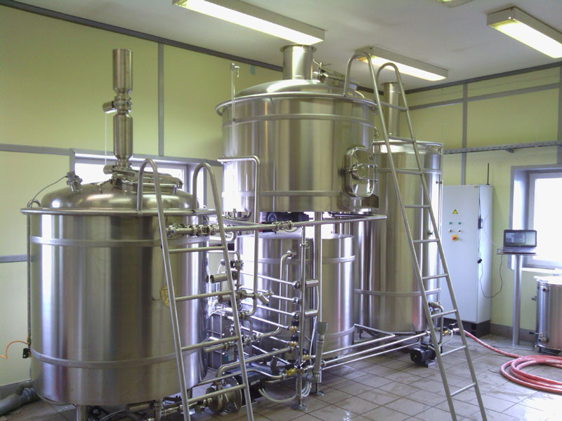 500L beer machine for craft beer production in microbrewery/brewpub/restaurant