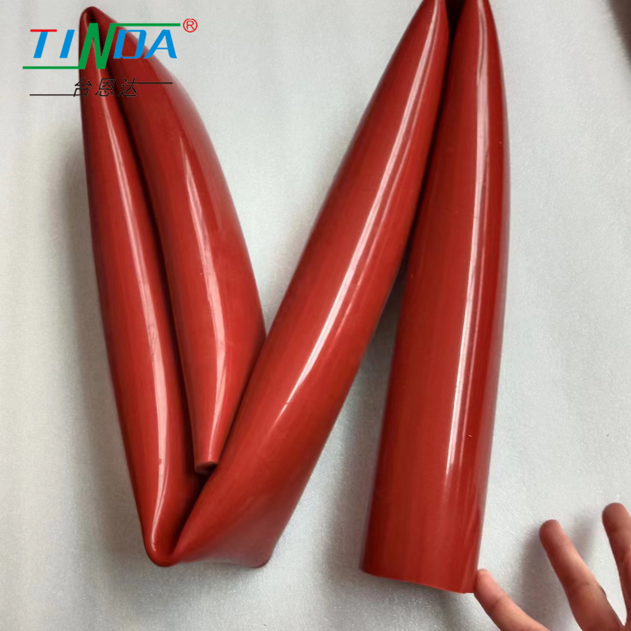 Precision Wearproof Conora Rubber Sleeve Rollers UV Heat Resistance