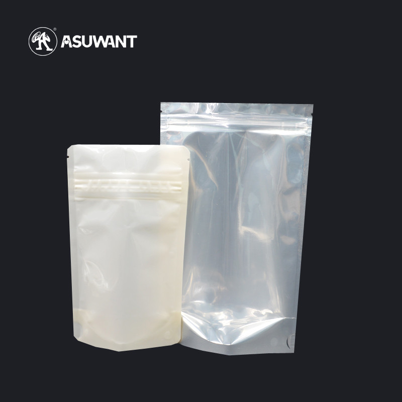 PE Clear Biodegradable Packaging Bags Gummies Candy Waterproof Stand Up Pouch