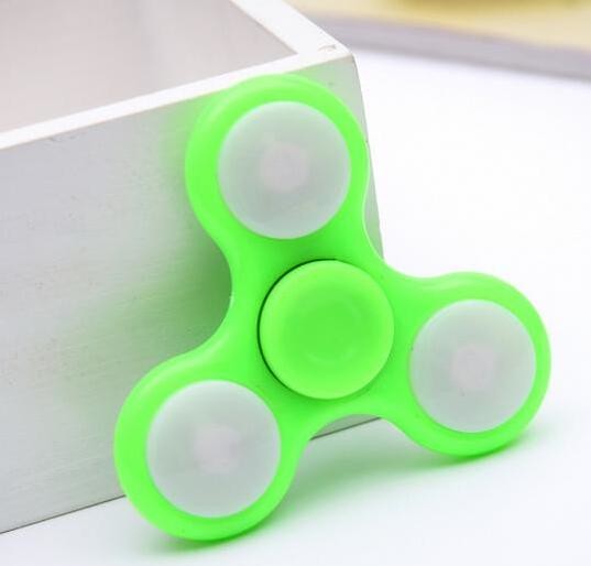 Hot selling Fidget Hand Spinner with LED light for relieve stress 1109