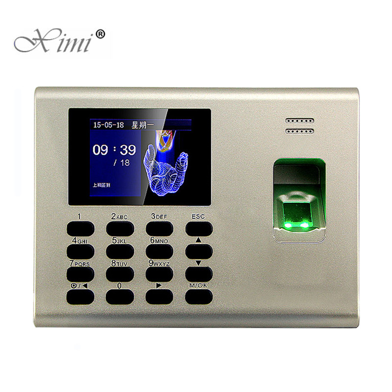Cheap Fingerprint Access Control ZKteco K40 Fingerprint Time Attendance System Built In Battery