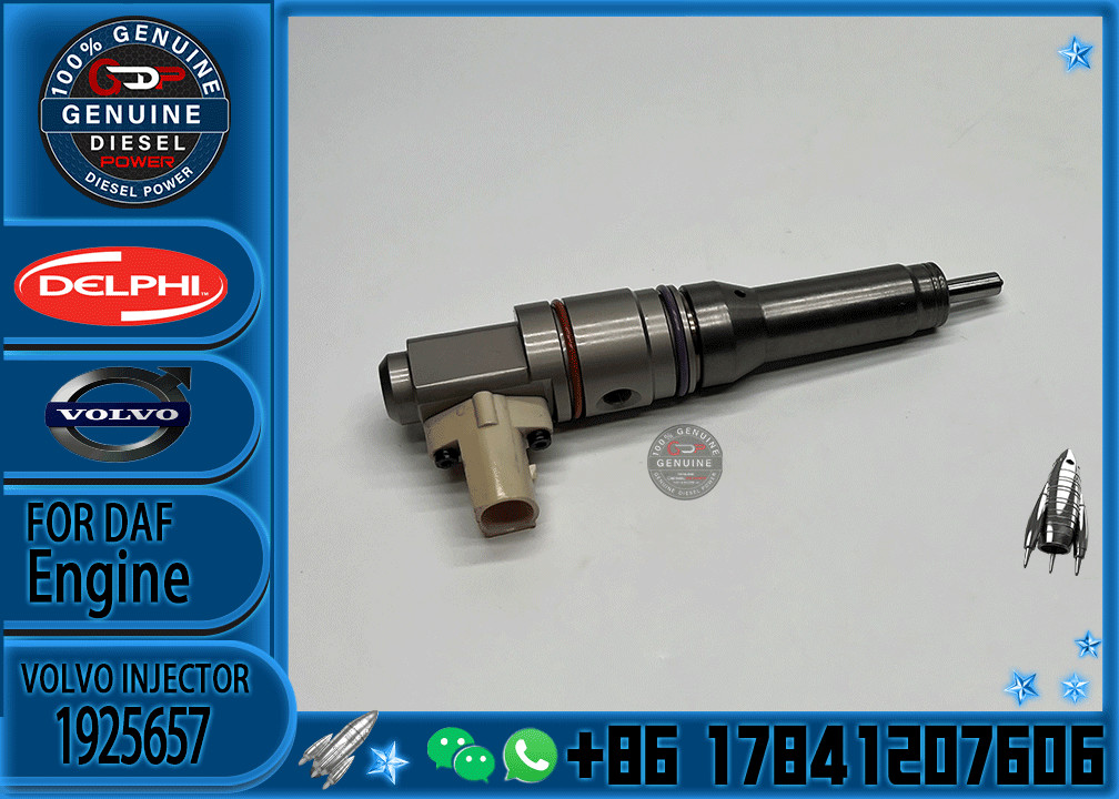 Fuel Injector 1925657 BEBJ1D00001 2005596 BEBJ1A05001 BEBR3A01000 1897675 BEBR3A01100 1934321 BEBU2C00300 for DAF