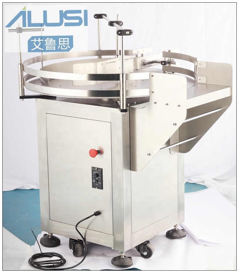 Unscrambling Collecting Turning Table/ Round Bottle Turntable Rotary Bottle Unscrambler/ Bottle Sorting Machine
