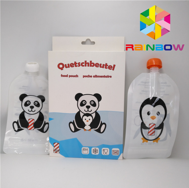 FDA/SGS Spout Bags Packaging Aluminum Foil Stand Up Bags For Liquid Food / Beverage