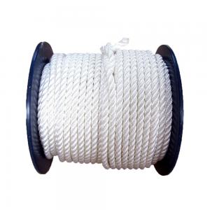 China Customed Structure Top Fashion 3 Strand Polypropylene Uhmwpe 2Inch Dock Line Mooring Rope on sale