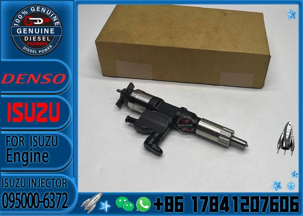 fuel injector 095000-6372 095000-6373 095000 6372 095000 6373 0950006372 0950006373 for ISUZU 4HK1 / 6HK1 Euro IV