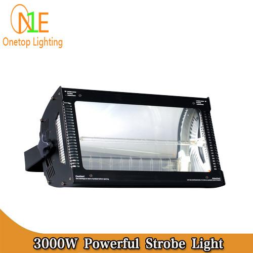 Guangzhou Stage Light Supplier 3000W Strobe Light high power stage equipment