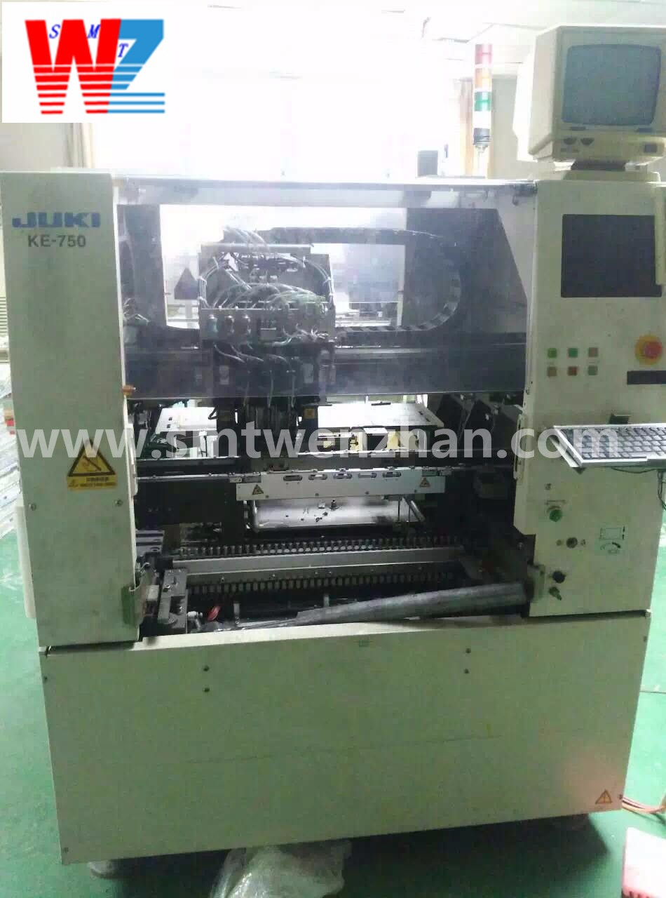 SMT PCB Assembly Line Juki 750 SMT Pick And Place Machine for SMT LED Production
