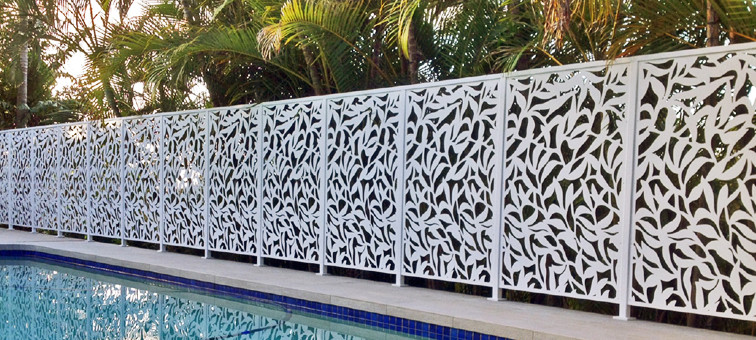 Metallic Color Aluminum Screen Panels For Garden Fence/Privacy Fence/Metal Fence