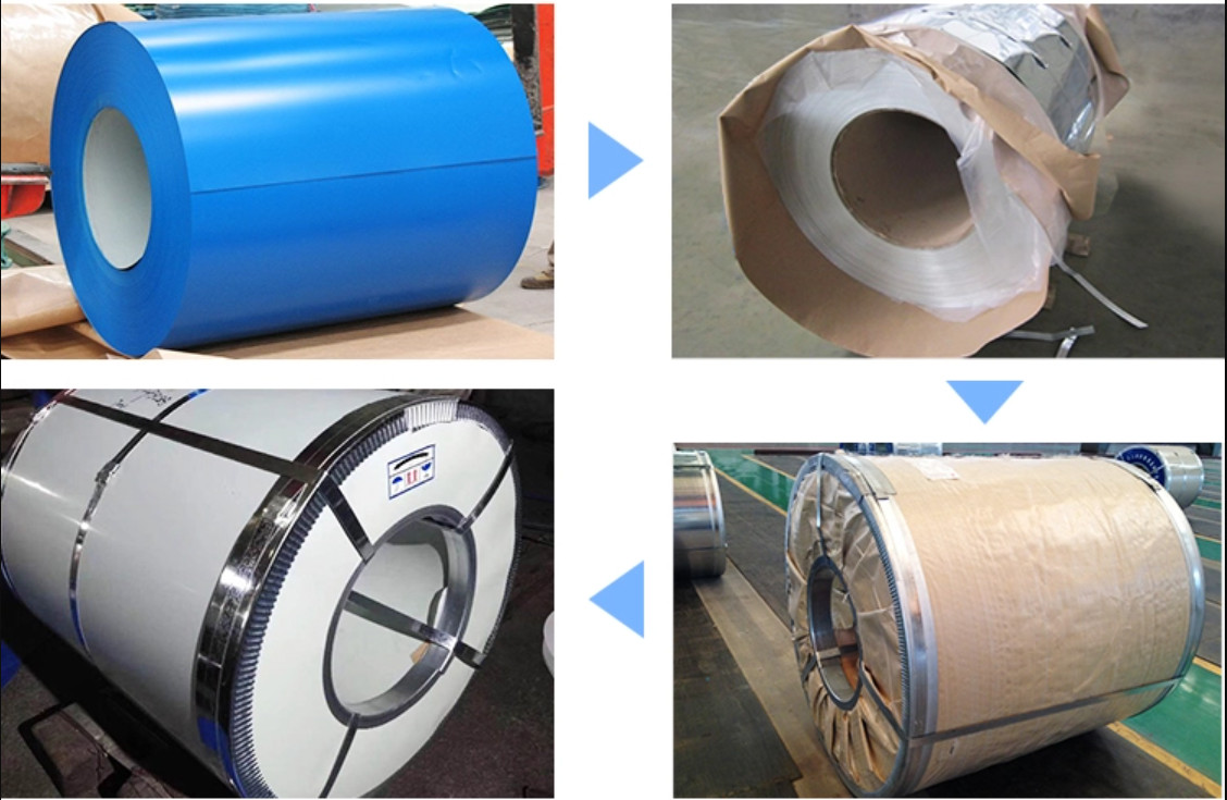 Prepainted Gi Steel Coil Ppgi Ppgl Color Coated Galvanized Corrugated Sheet In Coil Ppgi Building Material