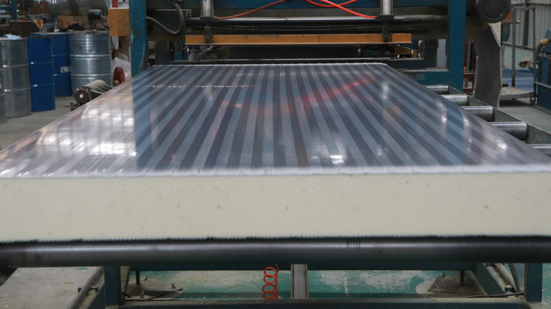 ISO 100mm Wall PU Insulation Panel For Cold Room