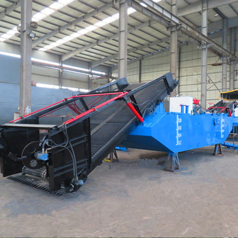 river cleaning boat