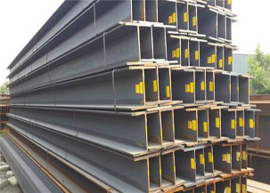 ISO9001 ASTM A36 28mm Q345 Steel Beam Column , H Section Steel Column
