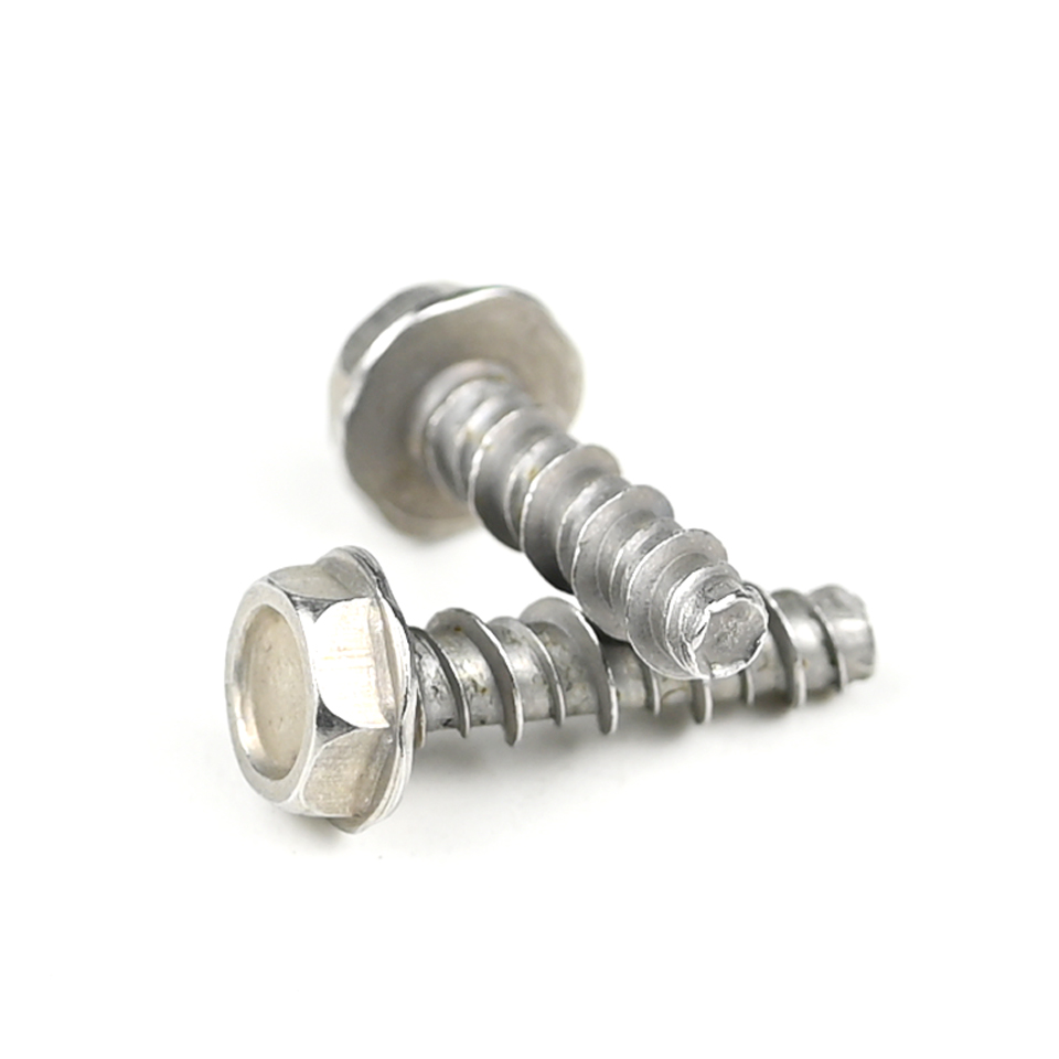 Durable Stainless Steel 410 Hex Head High Low Thread Metal Drywall Screws Wood Tornillos