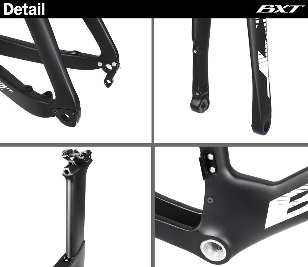 Full Carbon Fiber Bicycle Frame 700C Road Bike Frame Di2 Mechanical