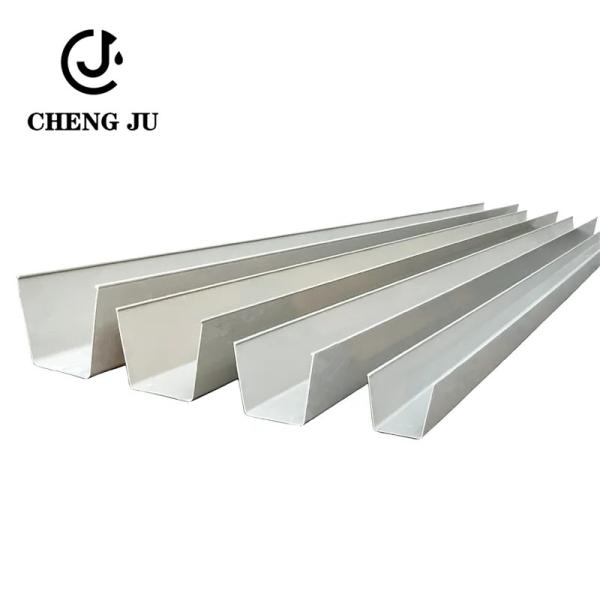 Roofing Building Material Pvc Roof Rainwater Gutter Synthetic Plastic Rain