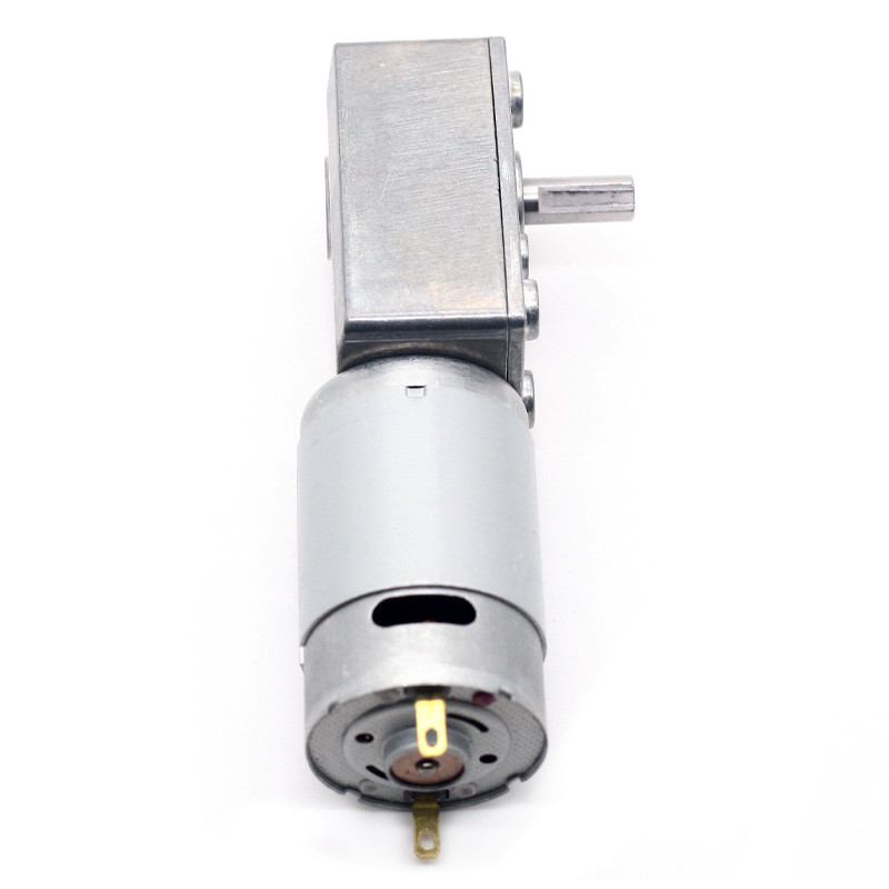 Worm Gear Motor Reducer JGY-395 Worm Gear Right Angle Motor 12v Dc Worm Gear Motor