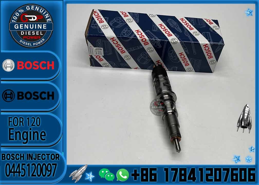 Common Rail Fuel Diesel Injector 0445120097 0445120144 0445120237 For Cummins engine 4934411 4944476 5263310 84347519 87